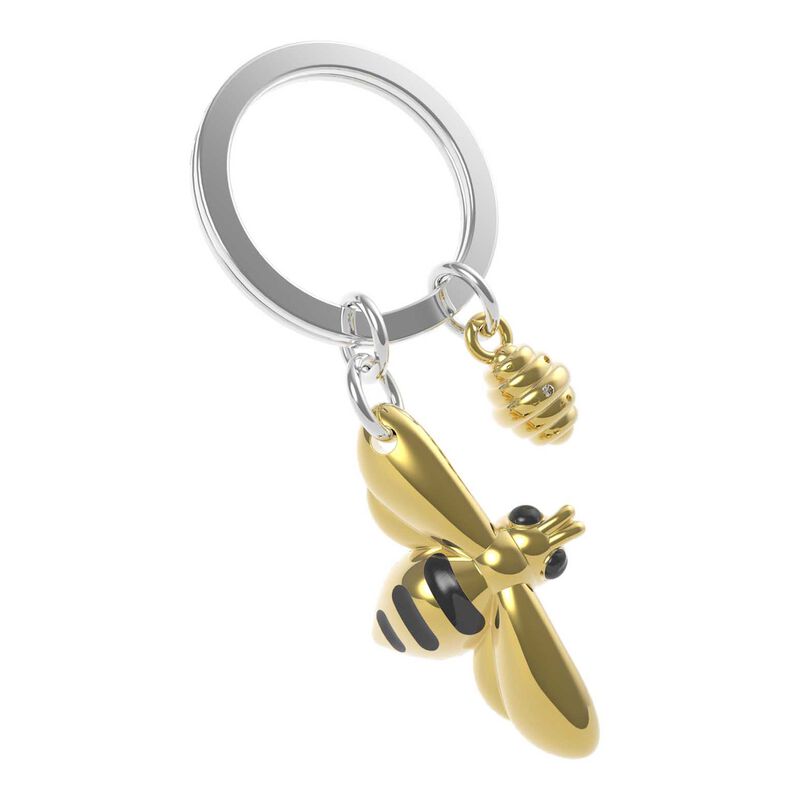 Metalmorphose Bee Keychain image number 0