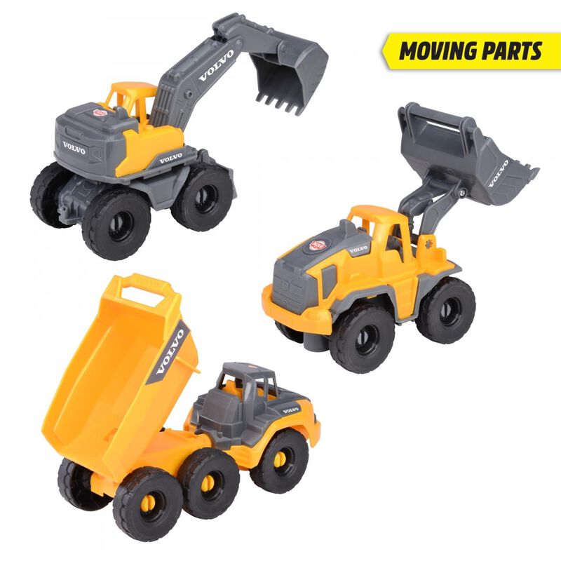 Dickie Toys Volvo Construction Set image number 2