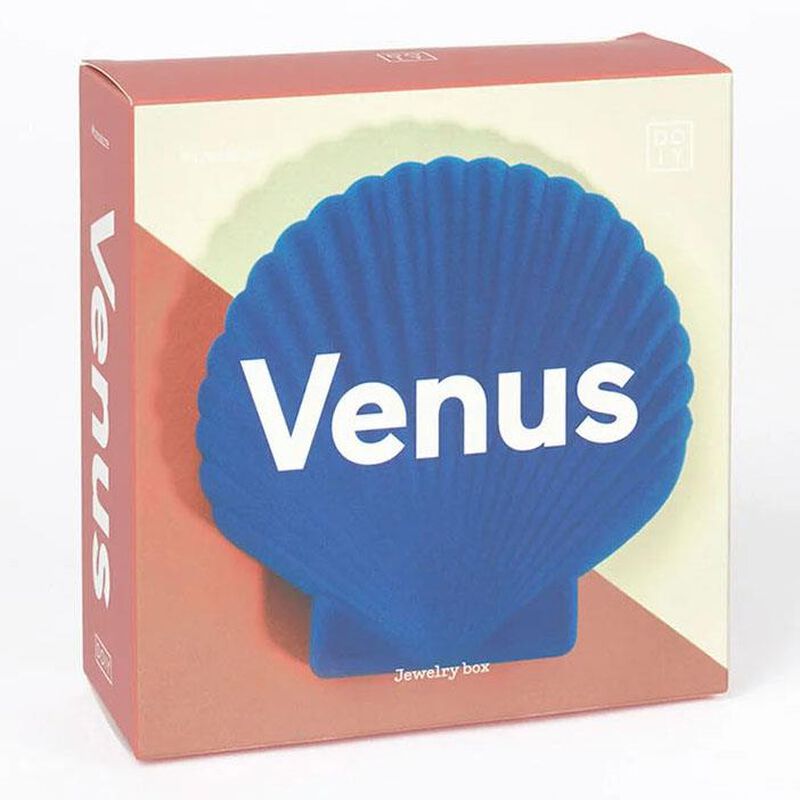 DOIY Venus Shell Jewelry Box Blue image number 1