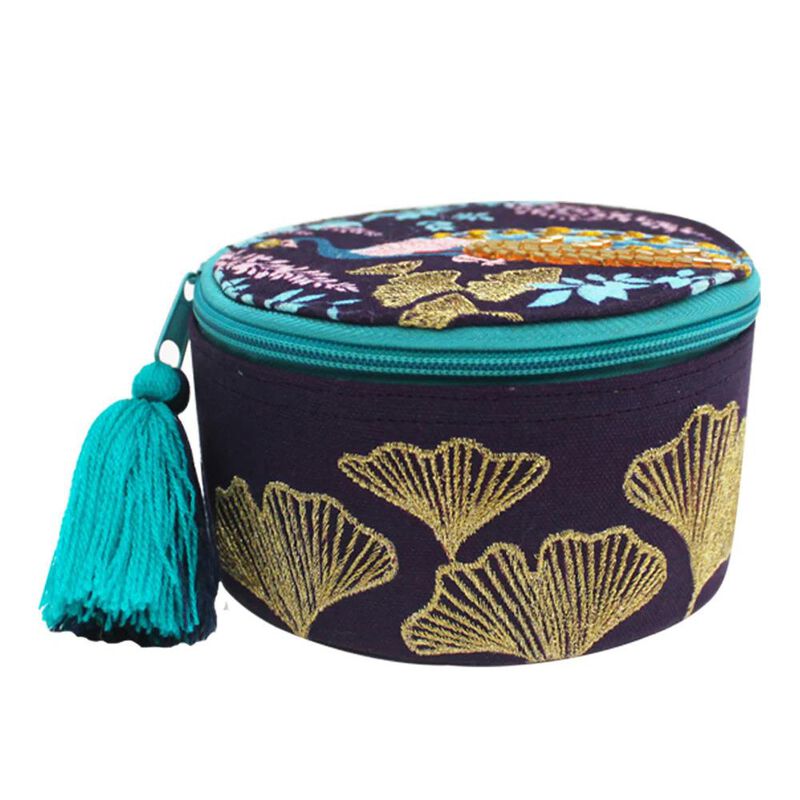 House Of Disaster Luxe Peacock Jewellery Box image number 0