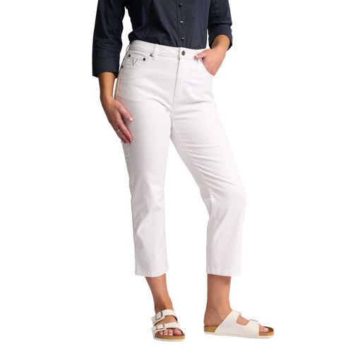Vassalli Plain Slim Leg 7/8 Length Pant