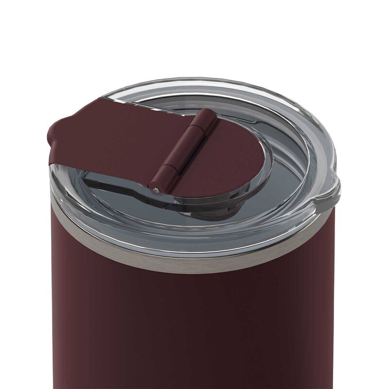 frank green 12oz S/Steel Cup With Screw Hinged Lid Chocolate image number 1