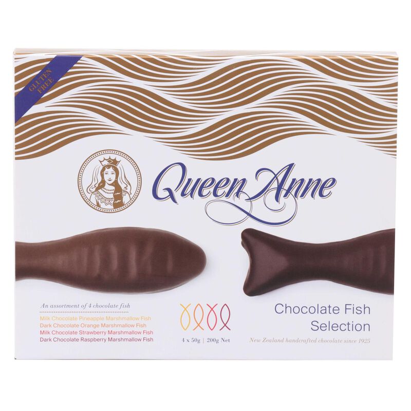 Queen Anne Original Chocolate Fish Selection 200g image number 0