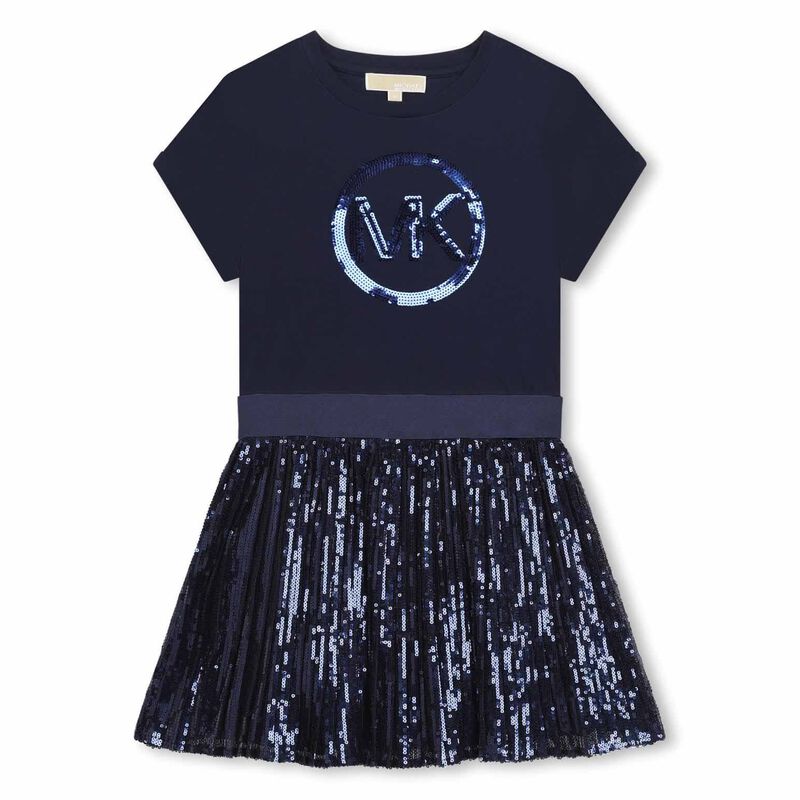 Michael Kors MK Charm Sequin Dress 3 - 6Y image number 0
