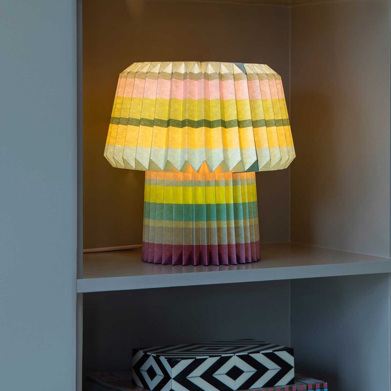 Remember Anna Stripes Paper Lamp 31x30cm image number 2