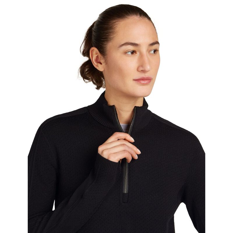 Icebreaker W Merino Icebreaker Anniversary Original LS Half Zip image number 2