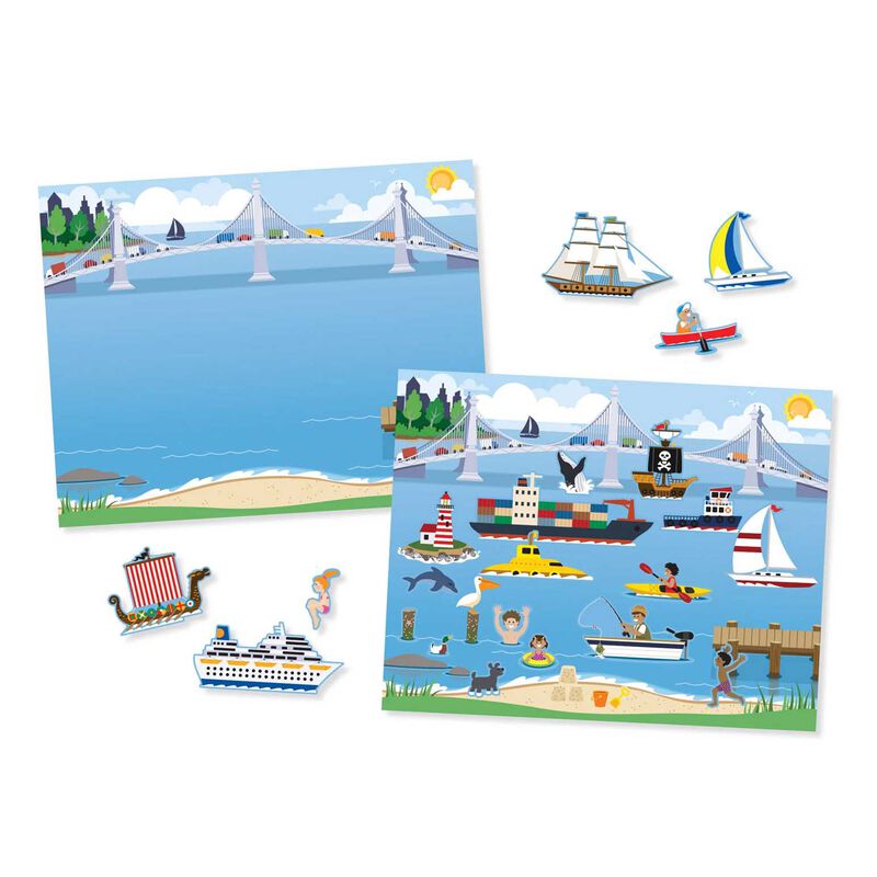 Melissa & Doug Reusable Sticker Pad - Vehicles image number 2