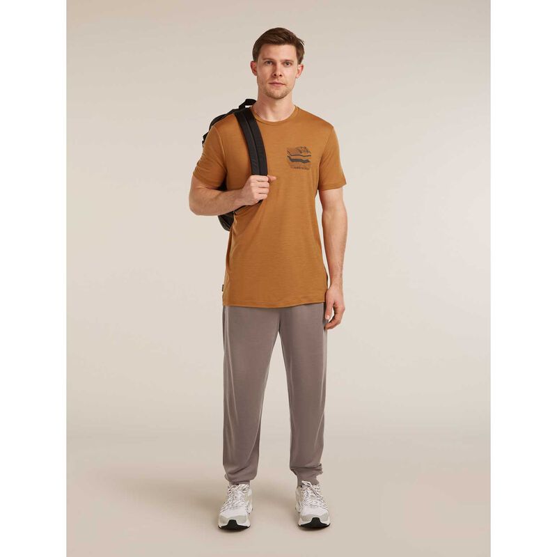 Icebreaker M Merino 150 Tech Lite SS Tee Evolving Layers image number 3