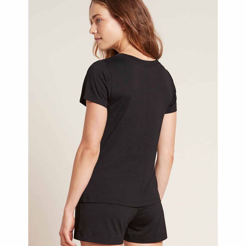 Boody Goodnight Sleep Tee- Black image number 1
