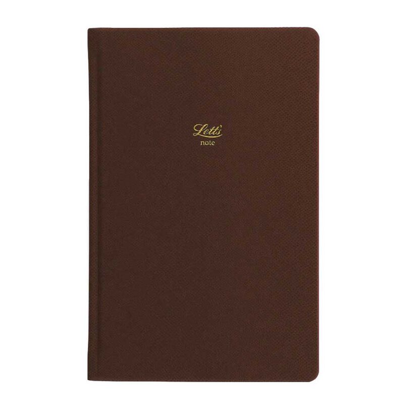 Letts of London Legacy A5 Ruled Notebook - Chocolate image number 0
