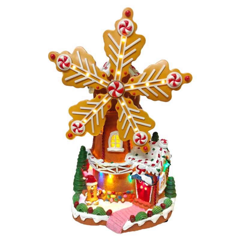 Fibre Optic Ginger Bread Windmill image number 0