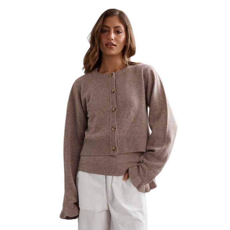 Caitlin Crisp Frilly Crop Cardi image number 0