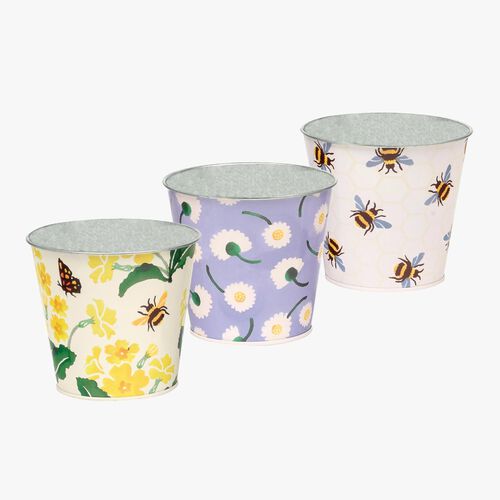 Emma Bridgewater Spring Set Of 3 Herb Pots