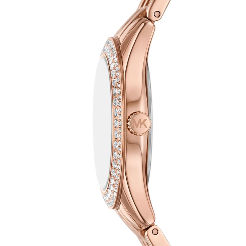 Michael Kors Harlowe Rose Gold-Tone Watch MK4845 image number 2