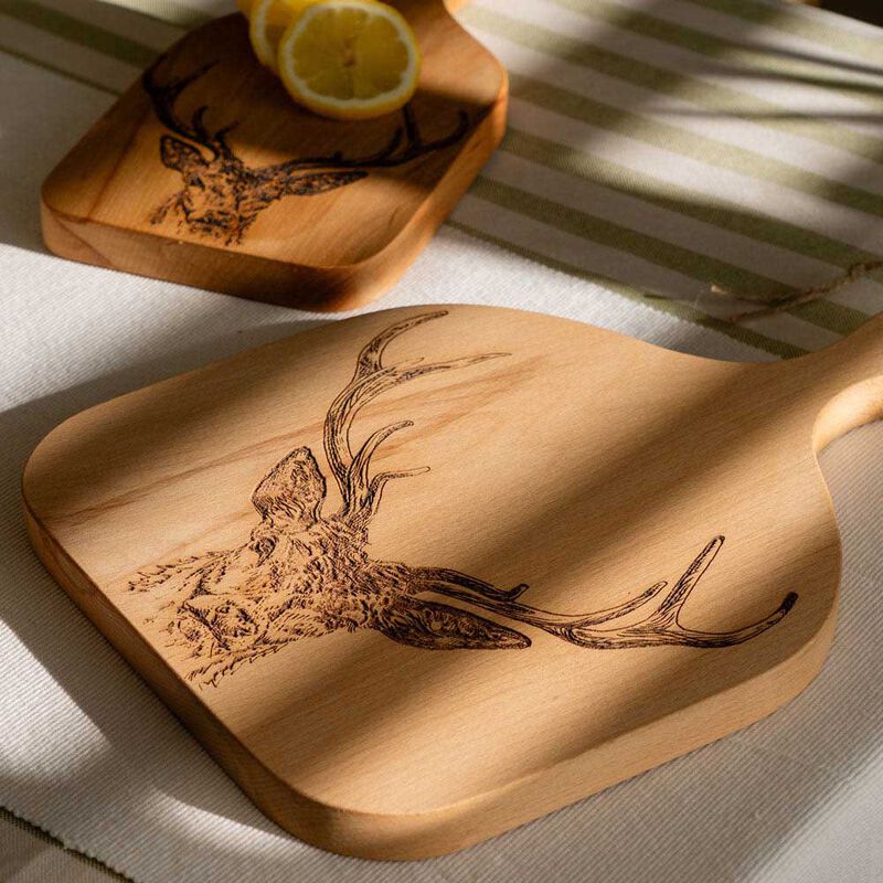 Selbrae House Beech Hanging Paddle Medium Stag Prince image number 1