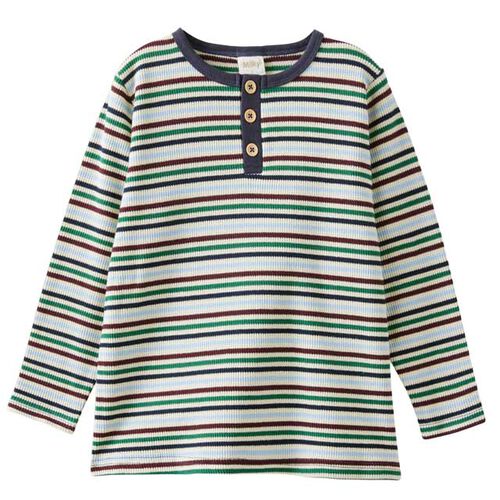 Milky Heritage Waffle Henley