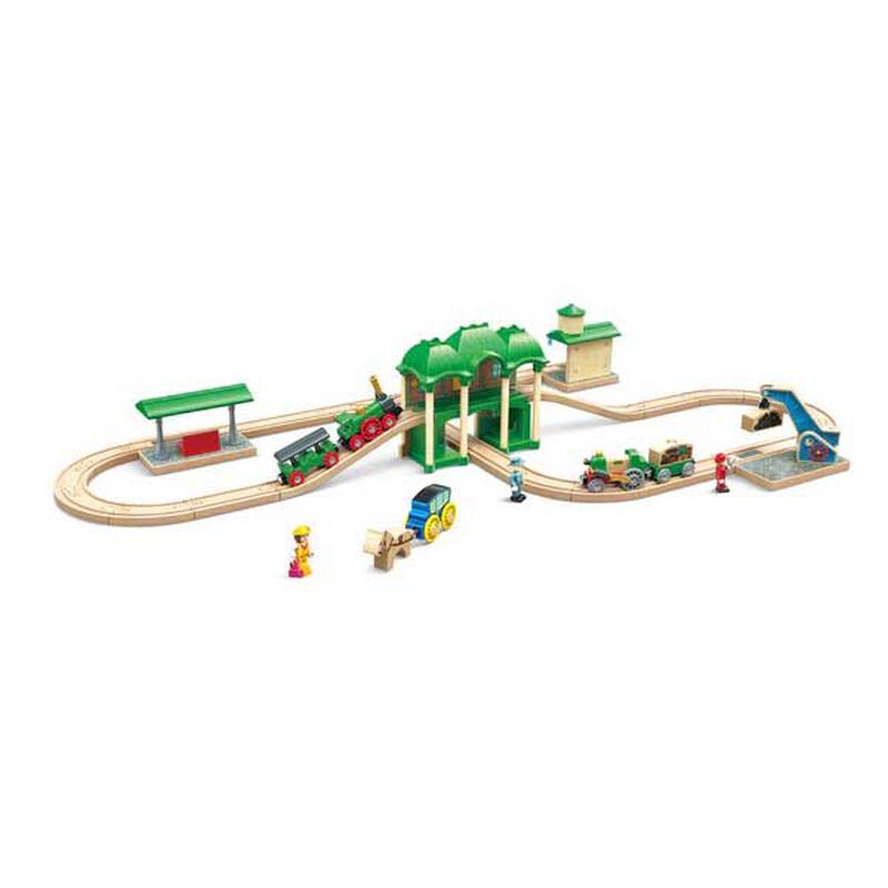 Hape Old-Timer Train Set image number 1