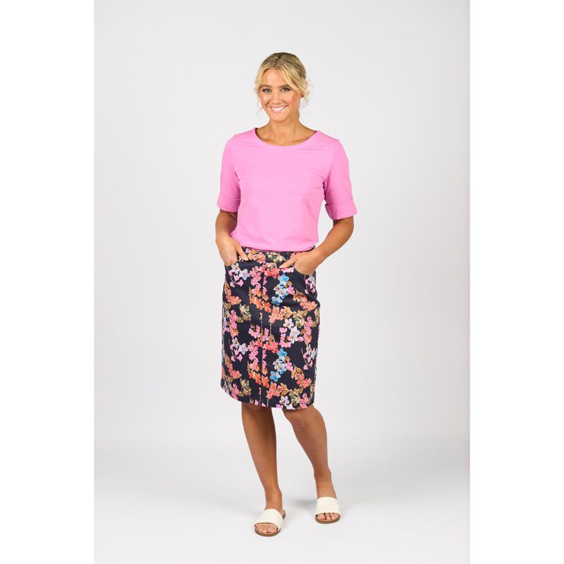 Vassalli Boat Neck Top image number 6