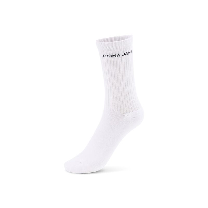 Lorna Jane 2Pk Inspirational Crew Socks image number 1