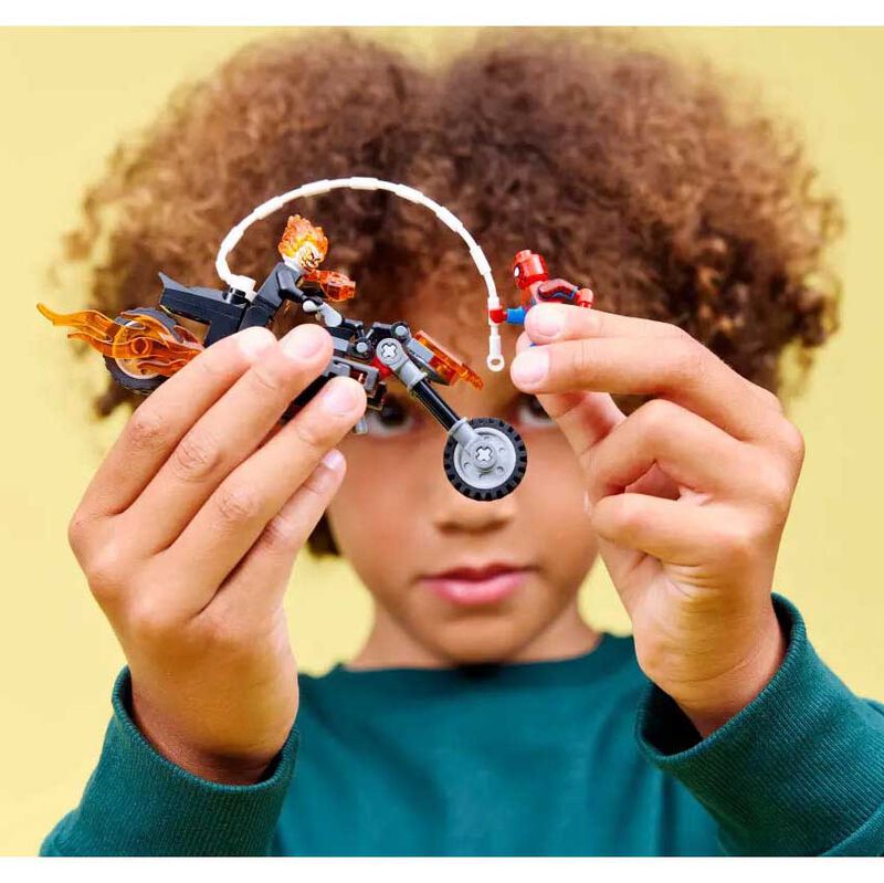 LEGO Super Heroes Marvel Spider-Man vs. Ghost Rider Motorcycle image number 3