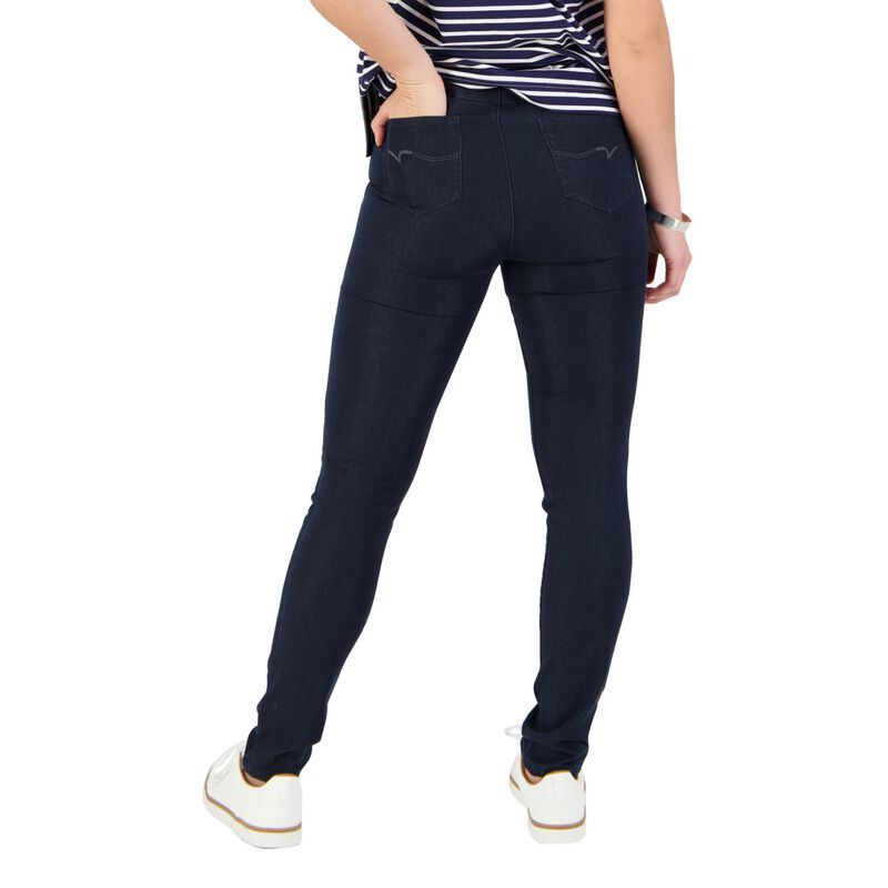 Vassalli Full Length Denim Leggings image number 5
