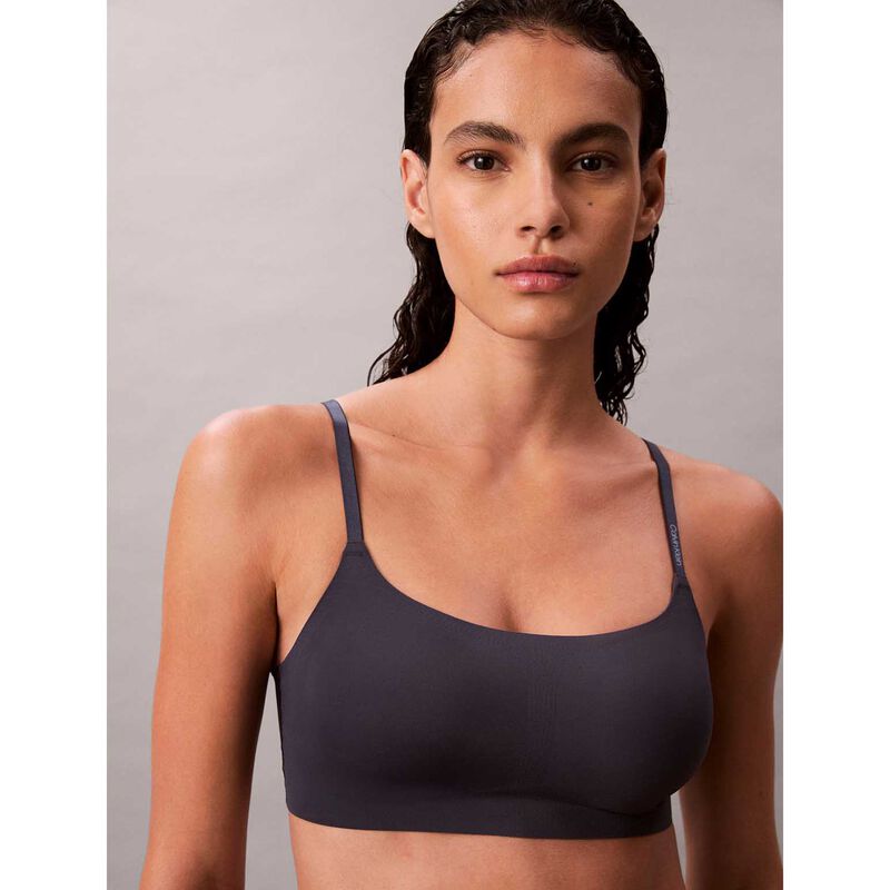 Calvin Klein Invisibles Microfiber Stretch Lightly Lined Bralette image number 2