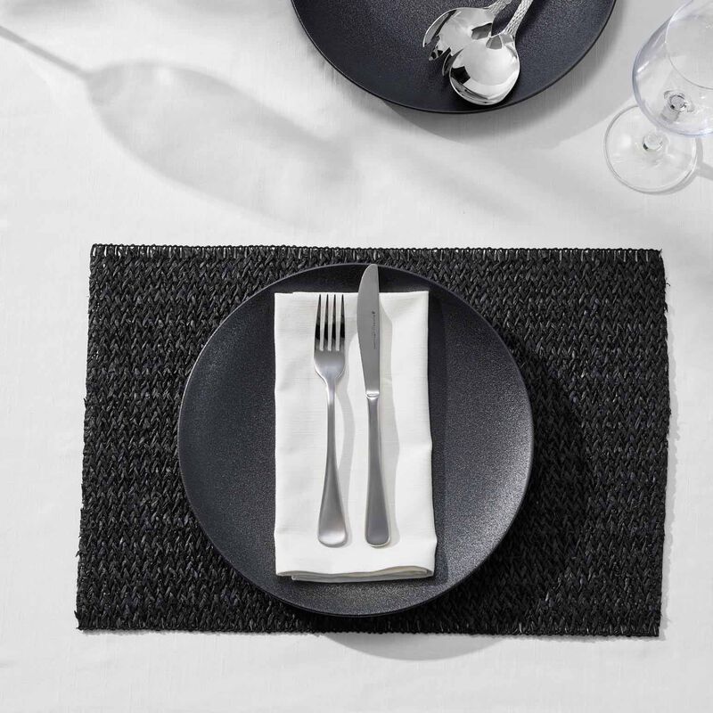 Maxwell & Williams Table Accents Woven Placemat 45x30cm Black image number 2