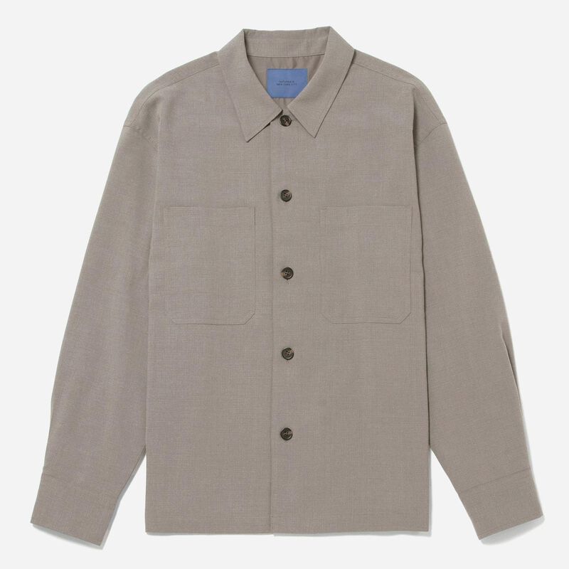 Saturdays NYC Driessen Gabardine Overshirt image number 2