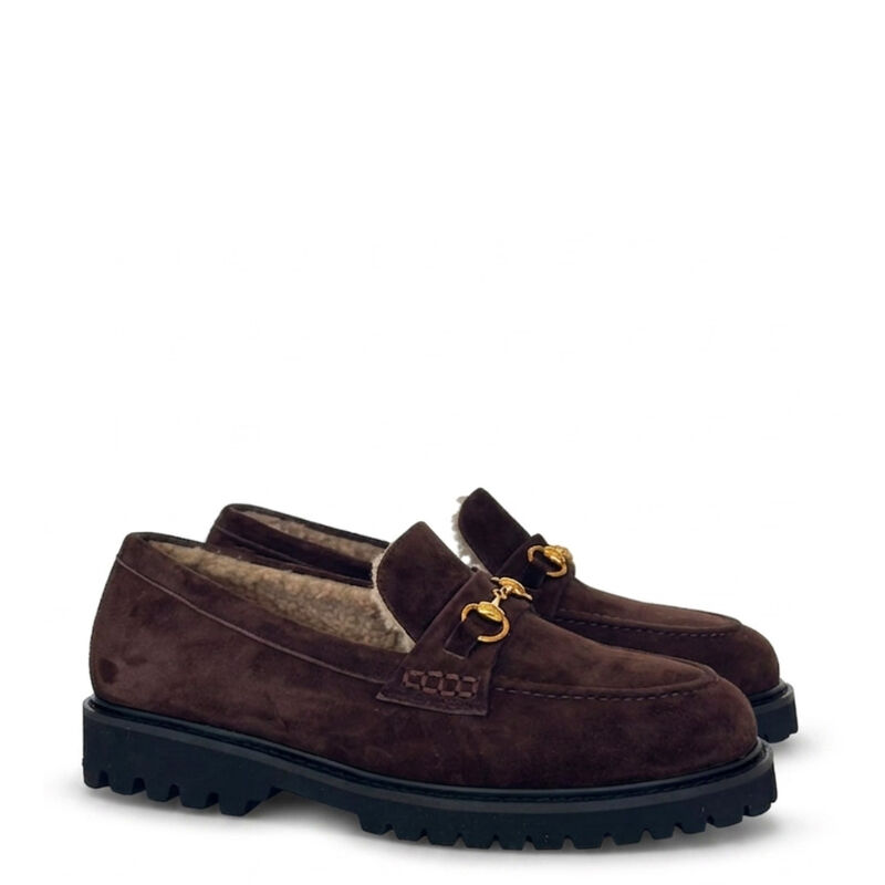 Kathryn Wilson Shandre Loafer Suede image number 2