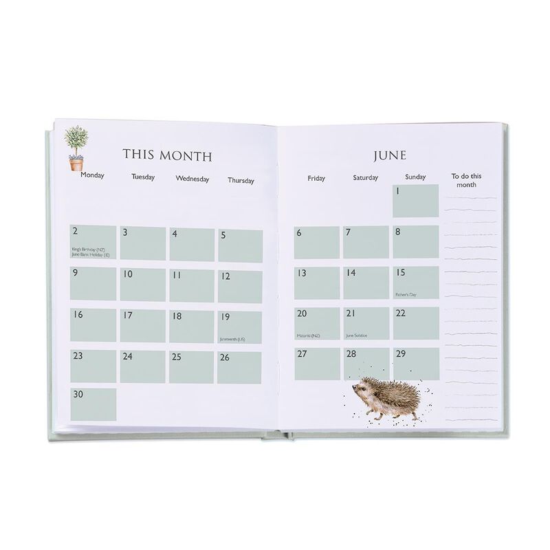Image Gallery Highlnd Cow Flexi Diary 2025 image number 1