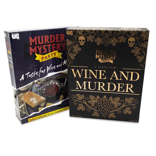 University Games A Taste for Wine and Murder Party Game