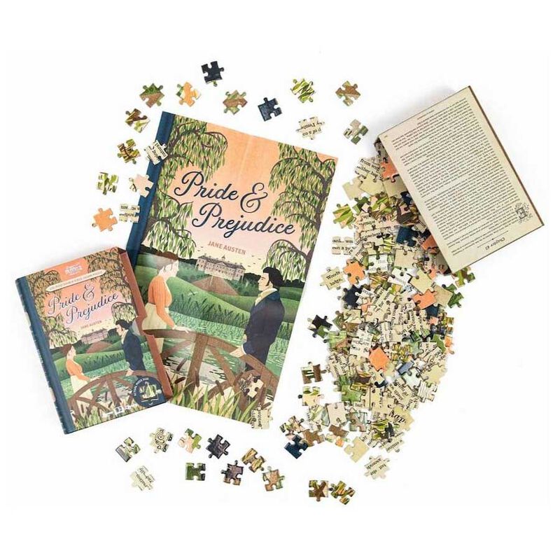 Professor Puzzle Pride & Prejudice 252-Piece Double-Sided Puzzle image number 1