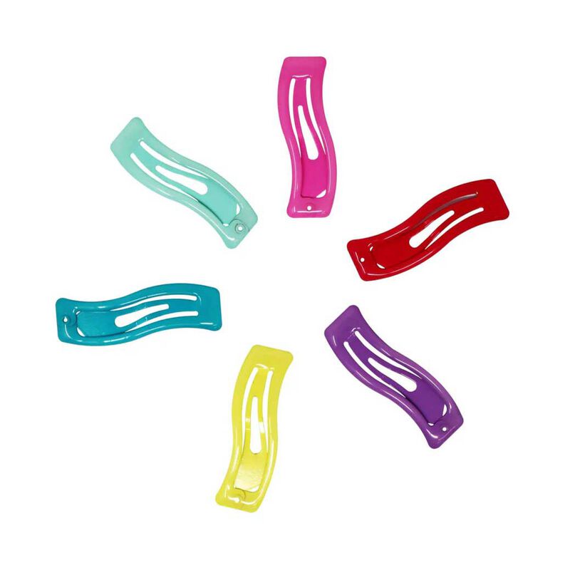 Pink Poppy Rainbow Hair Clips image number 1