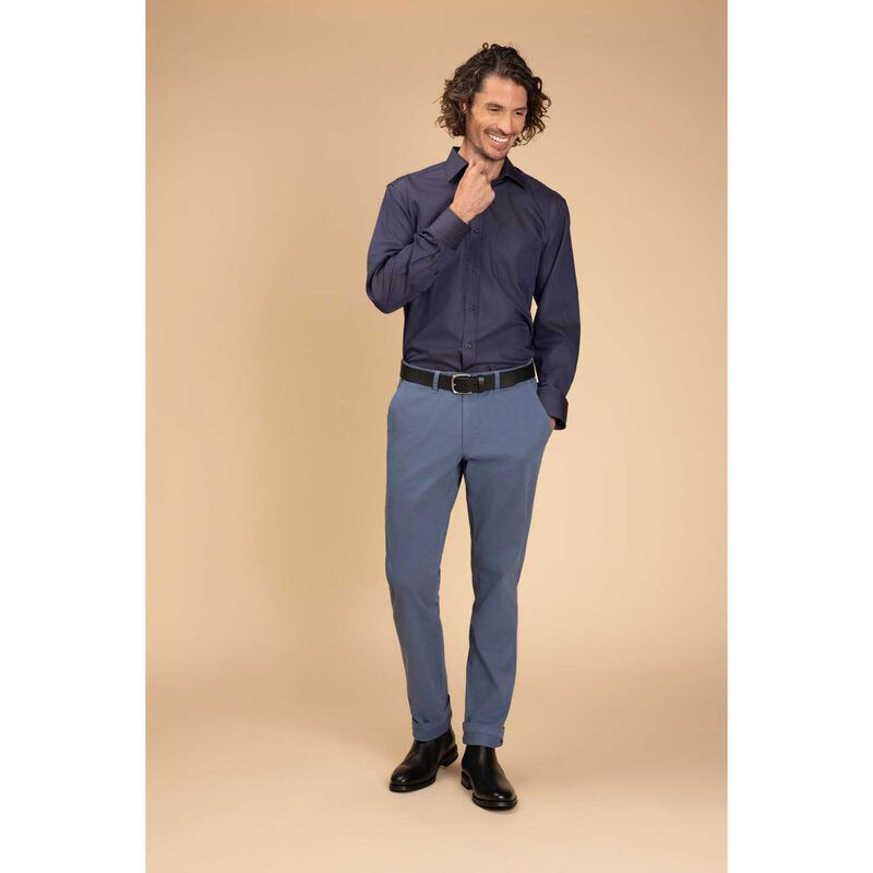 Rembrandt Sinatra Indigo Twill Shirt image number 3