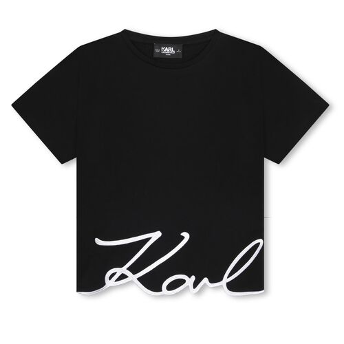 Karl Lagerfeld Signature Logo T-Shirt 10Y - 16Y
