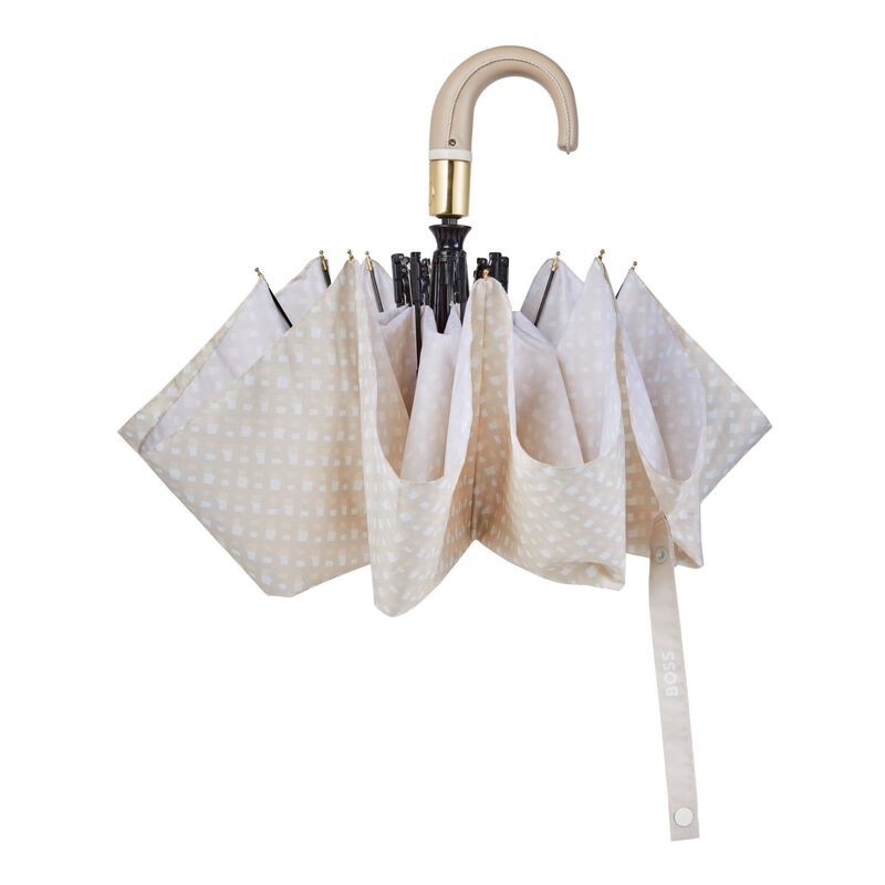 Hugo Boss Pocket Umbrella Monogramme Nude image number 3