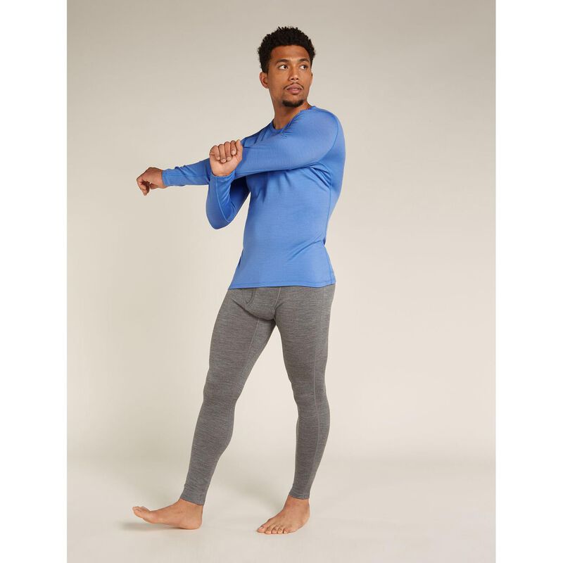 Icebreaker Mens Merino 260 Tech Long Sleeve Crew Neck Thermal Top image number 3