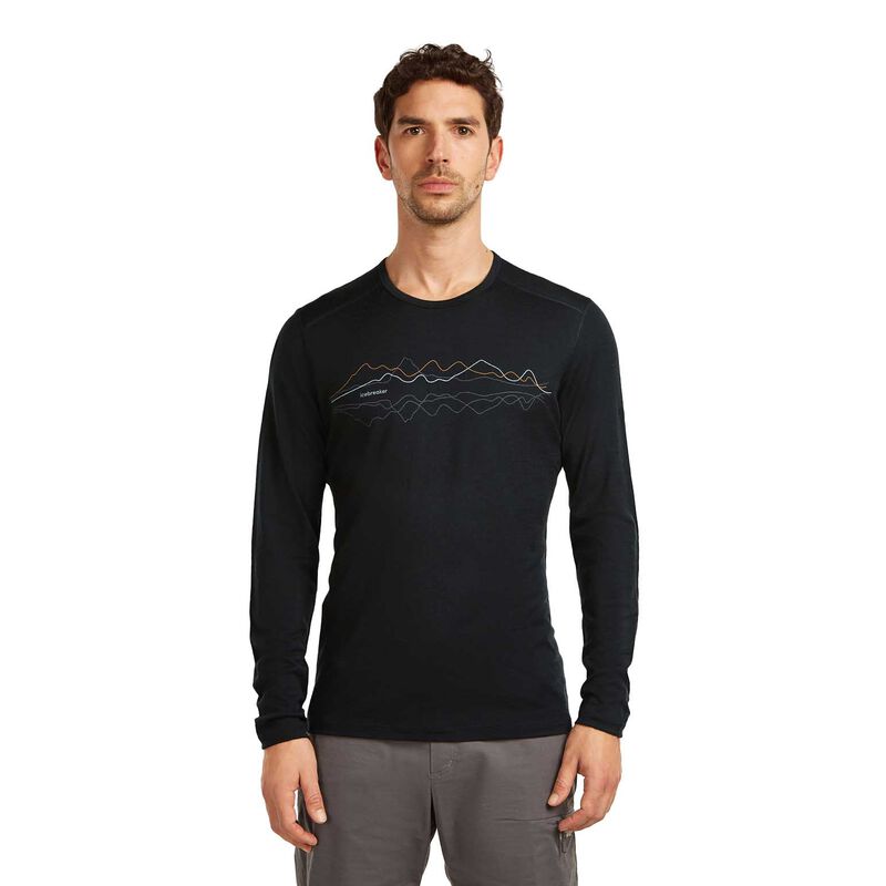 Icebreaker M Merino 200 Oasis LS Crewe Icebreaker image number 0