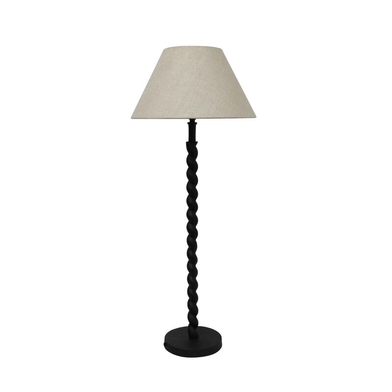 French Country Twist Table Lamp Base Tall image number 1