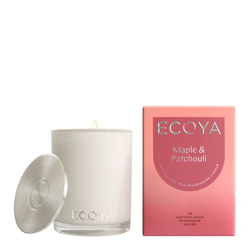 ECOYA Maple & Patchouli Madison Candle 400g