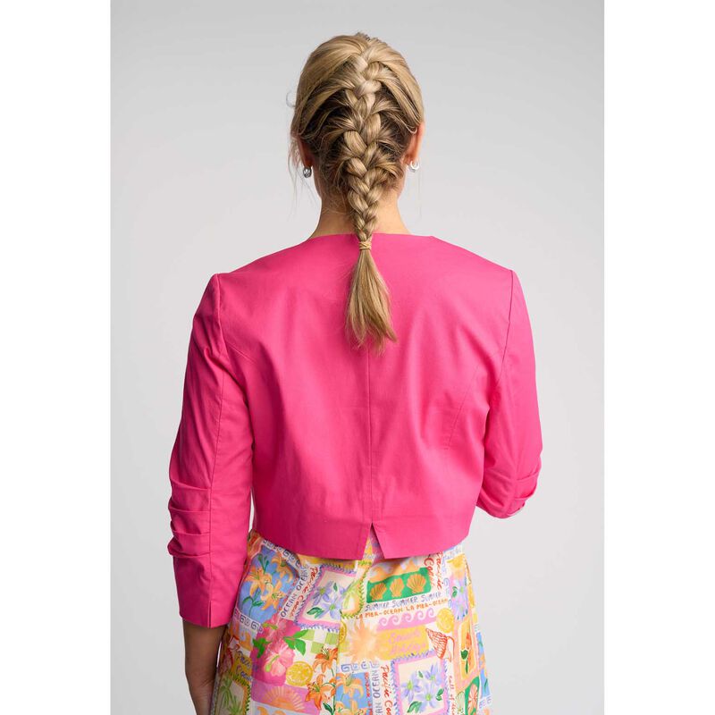 Vassalli Open Front Crop Jacket image number 1