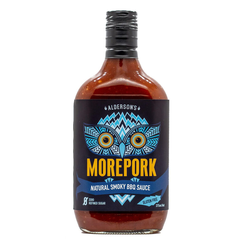 Alderson’s Morepork Natural Smoky BBQ Sauce 375ml image number 0