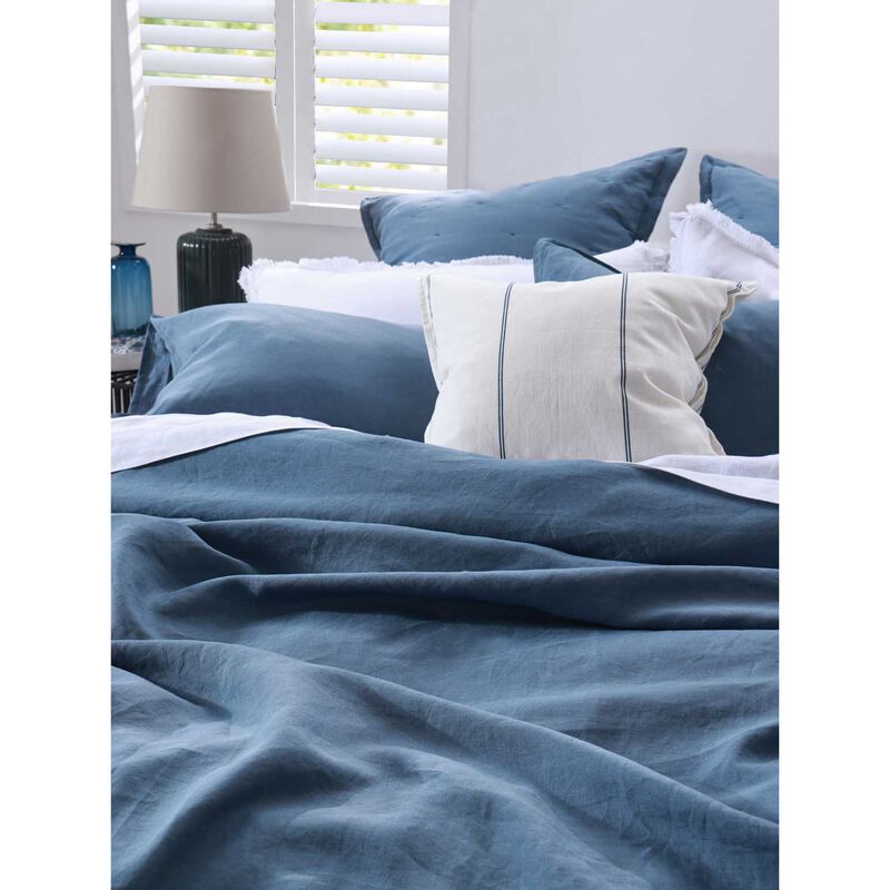 MM Linen Laundered Linen Duvet Set image number 1