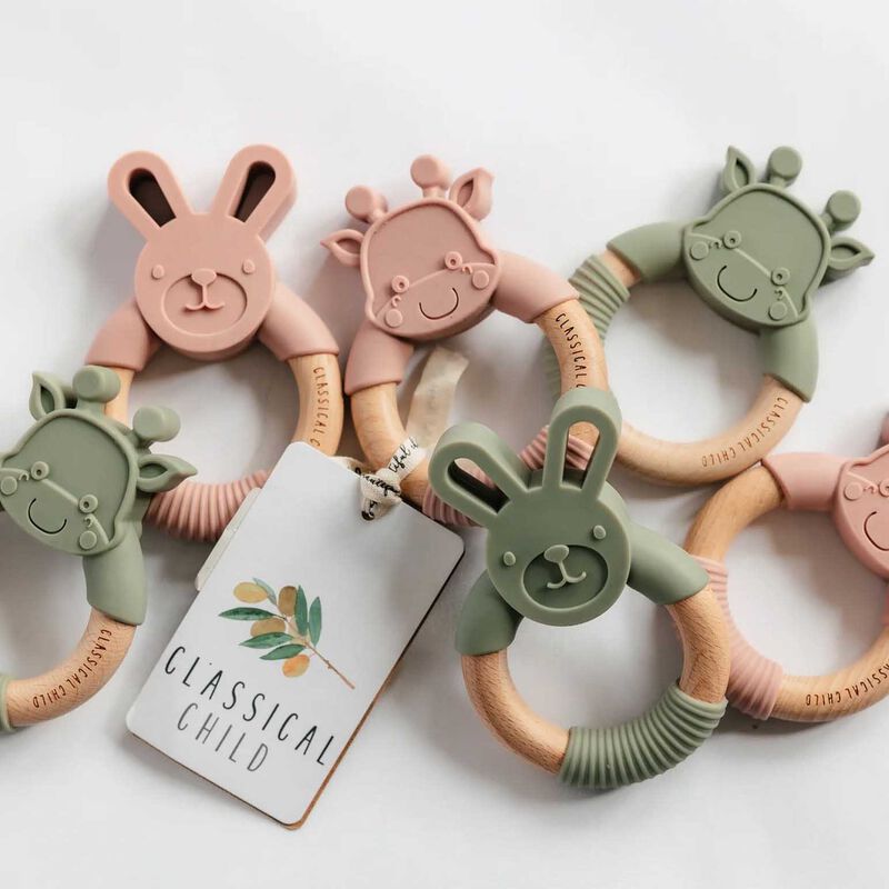Classical Child Rabbit Teether image number 1