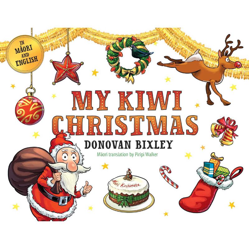 My Kiwi Christmas Board Book by Donovan Bixley image number 0