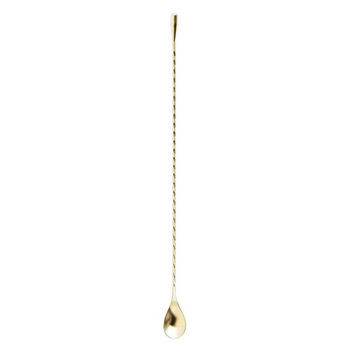 Viski Belmont: Gold Weighted 40cm Barspoon