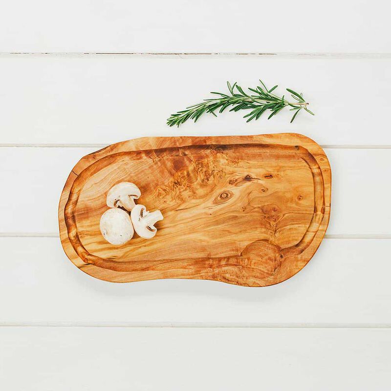 Selbrae House Olive Wood Carving Board (With Groove) 45cm image number 1