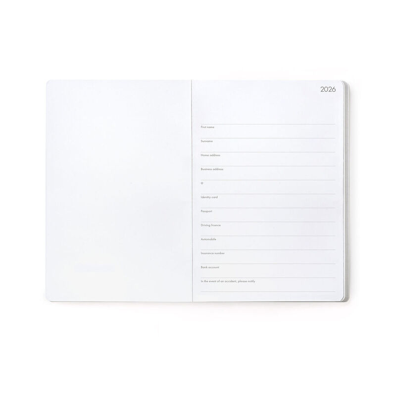 Legami Teddy Bear 2026 Photo Weekly Diary Medium image number 1