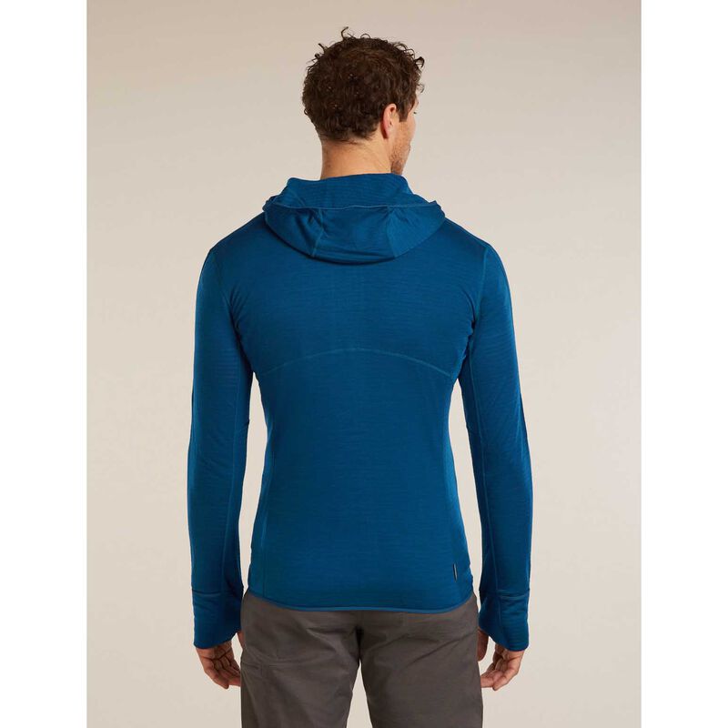 Icebreaker M Merino Blend 200 RealFleece Descender LS Zip Hoodie image number 1