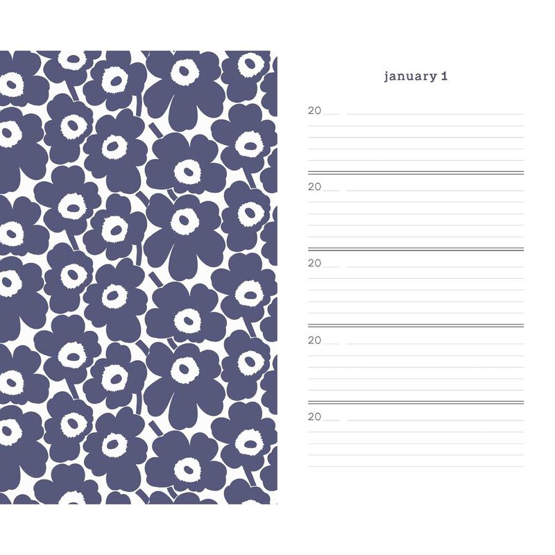 Marimekko One Line A Day Red Unikko image number 2